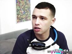 my hot stepmom has massive tits & caught me jerking off! - quinn waters -